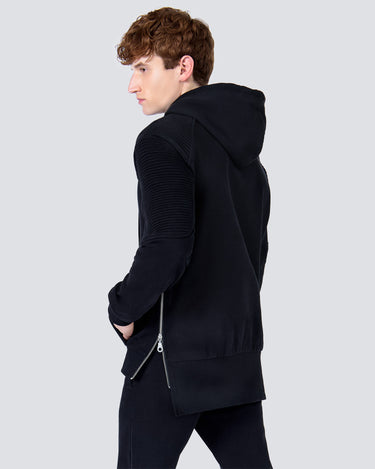 Bennett Black Zip Hoodie