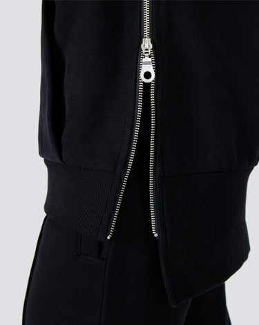 Bennett Black Zip Hoodie