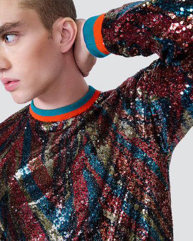 Brooks Sequin Sweater