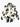 Black/Cream Satin Floral Satin Shirt