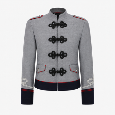 Louis Grey Napoleon Jacket- Limited Edition