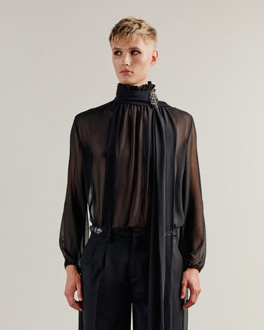 Lexington Chiffon Scarf Top