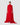 Oscar Red  Chiffon Kaftan