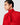 Oscar Red  Chiffon Kaftan