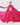 Oscar Magenta Chiffon Kaftan