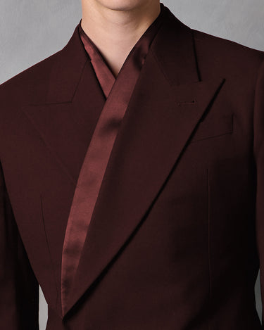 HAYDEN MERLOT WOOL SUIT- Designer Made to Measure