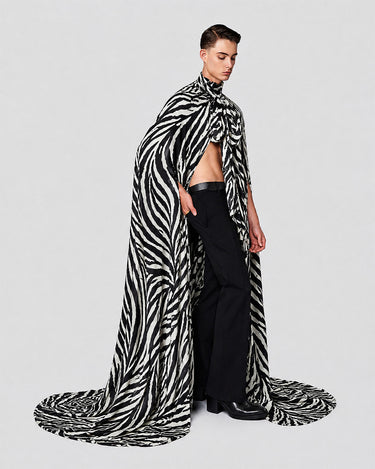 Oscar Zebra Kaftan