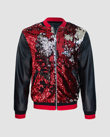 WYATT SEQUIN BOMBER