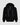 Peyton Black Hooded Coat