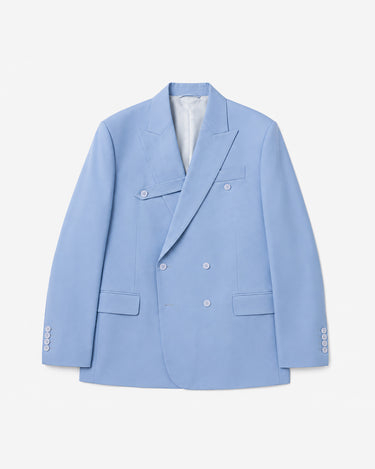 Logan Powder Blue Wool Suit-Runway Style / Made to Order