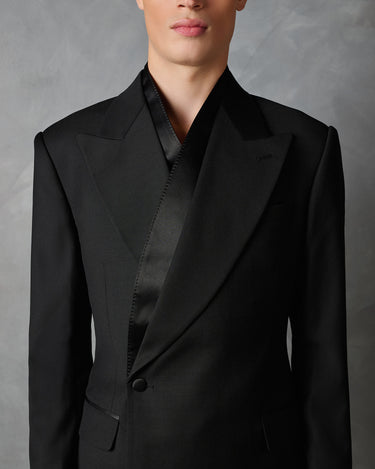 HAYDEN BLACK CLASSIC SUIT - Made to order