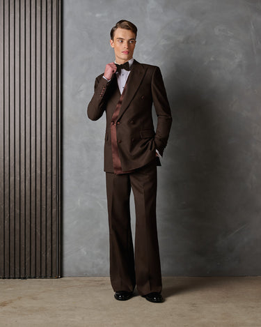 HAYDEN CHOCOLATE CEREMONY SUIT - Made to order