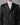 HARRISON BLACK BROCADE/WOOL TUXEDO SUIT - MADE TO ORDER