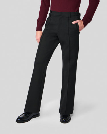 Valin Black Boot Cut Trouser