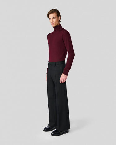 Valin Black Boot Cut Trouser