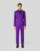 Lorenzo Purple Crop Jacket