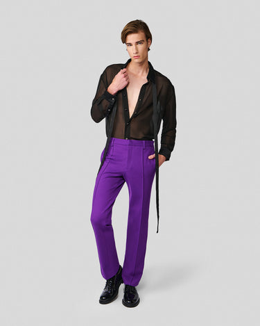 Hugo Purple Slim Trouser