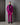 APSEN MAGENTA VELVET/ WOOL COCKTAIL SUIT - MADE TO ORDER