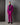 APSEN MAGENTA VELVET/ WOOL COCKTAIL SUIT - MADE TO ORDER