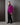ASPEN MAGENTA VELVET/WOOL COCKTAIL SUIT - MADE TO ORDER
