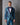 JAMIESON INDIGO JACQUARD TUXEDO SUIT - MADE TO ORDER