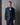 KOLTER TEAL JACQUARD/WOOL TUXEDO SUIT - MADE TO ORDER
