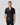 Shiloh Black Sequin & Satin Bowling Shirt