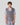 Shiloh Silver Sequin & Satin Bowling Shirt