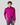 Ricardo Magenta Satin Shirt/Scarf