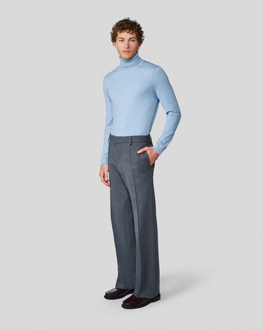 Valin Heather Grey Boot Cut Trouser
