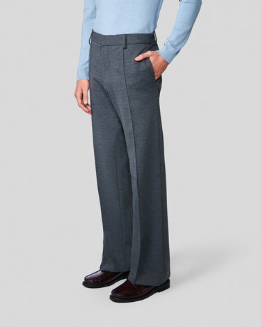 Valin Heather Grey Boot Cut Trouser