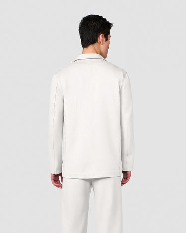 BODHI WHITE DOUBLE KNIT JACKET