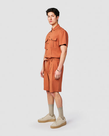 KENNEDY TERRACOTTA SHORT JUMPSUIT