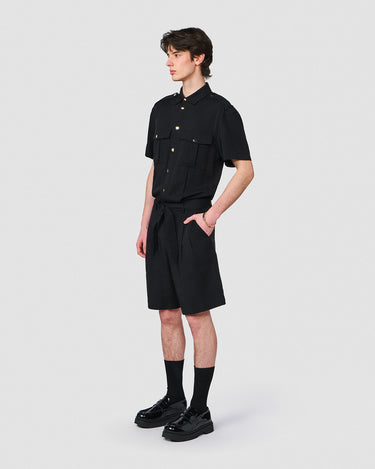 KENNEDY BLACK SHORT JUMPSUIT