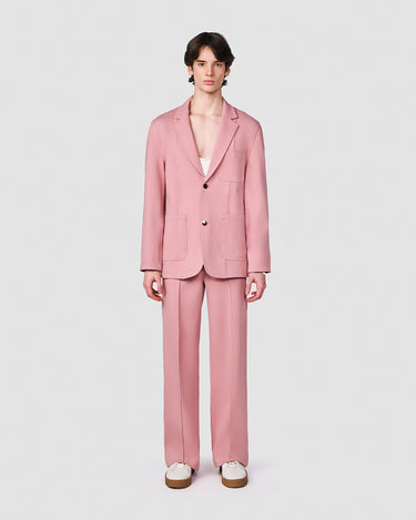 BODHI PALE PINK DOUBLE KNIT JACKET