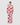 DION BRICK/BLUSH TROPICAL PRINT WRAP SHIRT