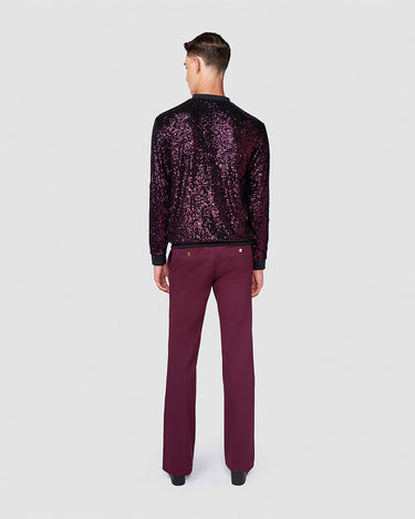 Malbec Sequin Sweater