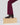 Valin Wine Boot Cut Trouser