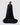Oscar Black Chiffon Kaftan