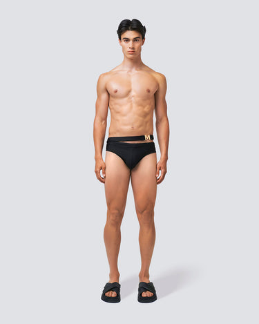 Niko Swim Brief Black