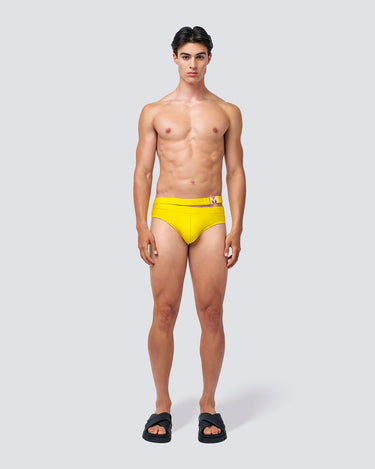 Niko Swim Brief Lemon