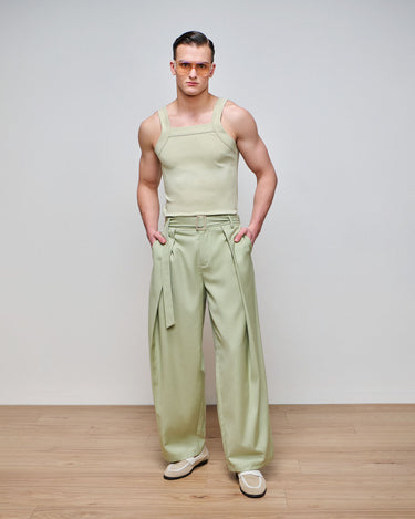 Luca Sage Knit Tank