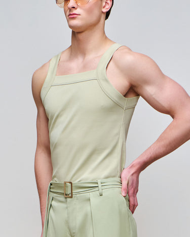 Luca Sage Knit Tank