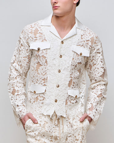 Constantine Ivory Lace Jacket