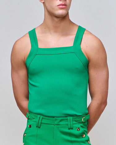 Luca Emerald Knit Tank