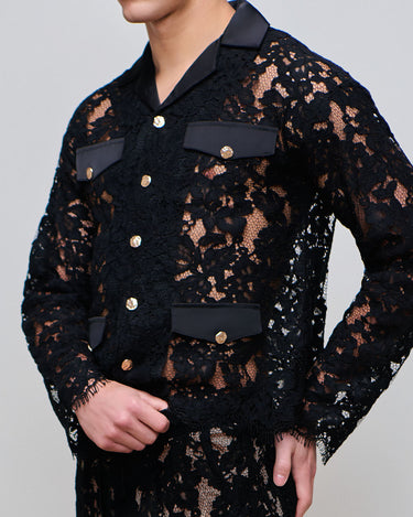Constantine Black Lace Jacket