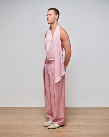 Joie Blush One Shoulder Scarf Top