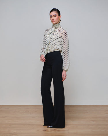 Legacy Black Pintuck Trouser