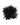 Black Feather Flower Pin