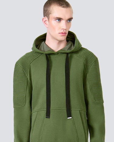 Bennett Olive Zip Hoodie